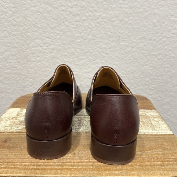 Nisolo Emma d’Orsay Oxford Leather Wine Size 7 - Picture 6 of 9